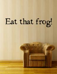 Eat the frog M