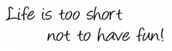 Life is too short L